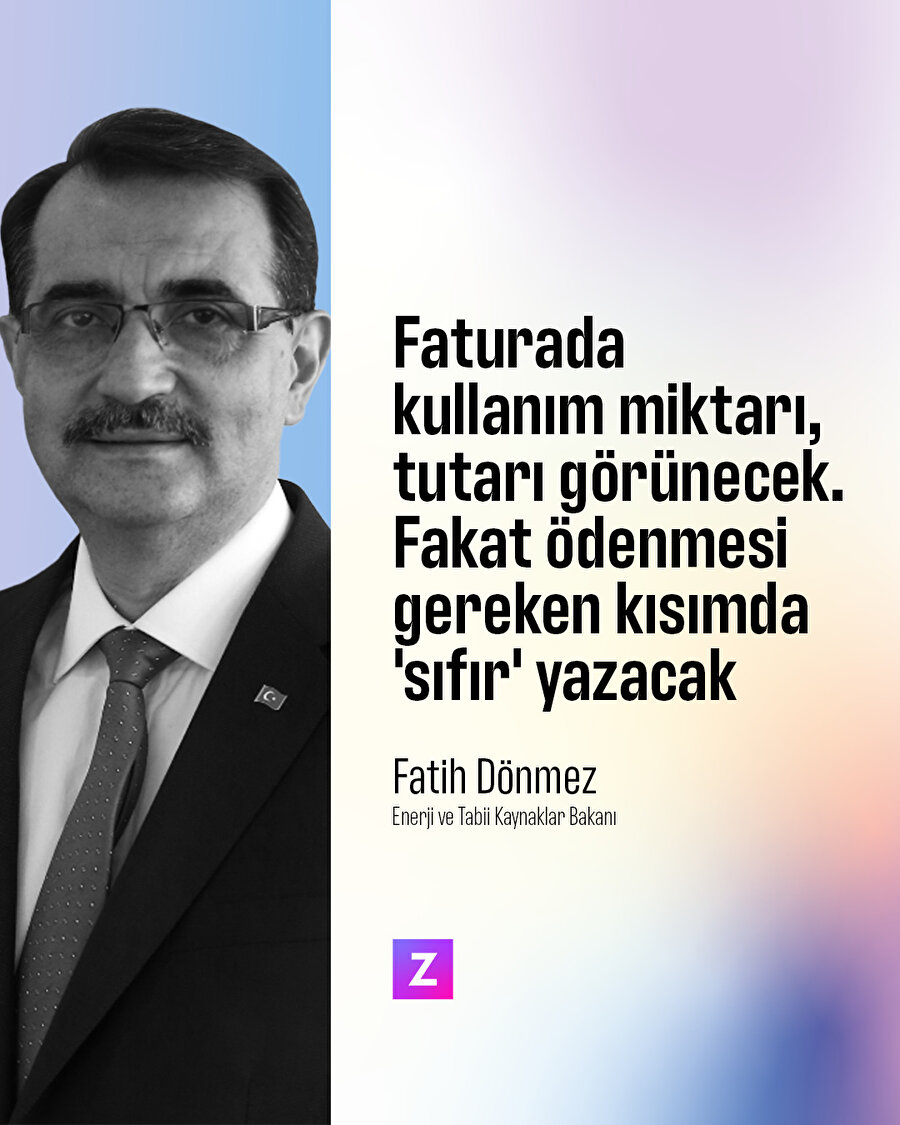 Ücretsiz doğalgaz ayrıntılarını Fatih Dönmez açıkladı