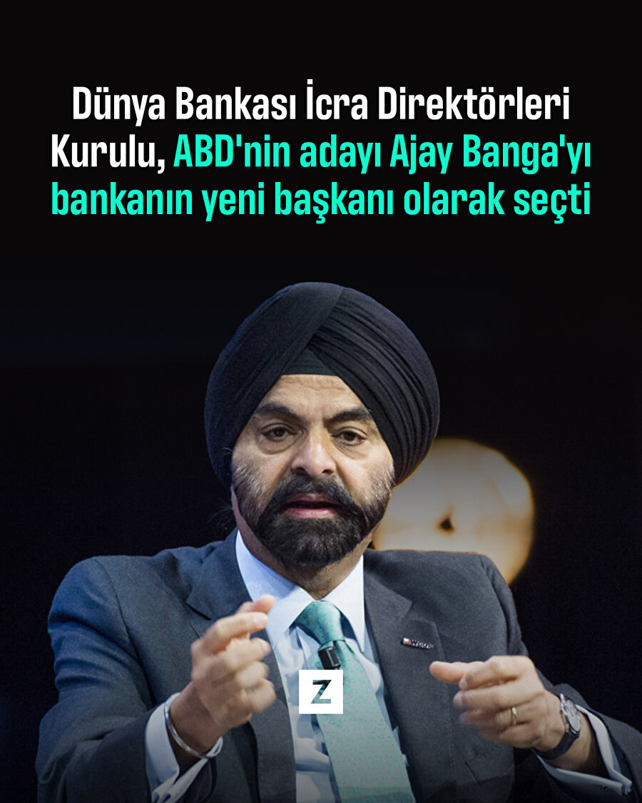 Dünya Bankası'nın yeni başkanı Ajay Banga oldu
