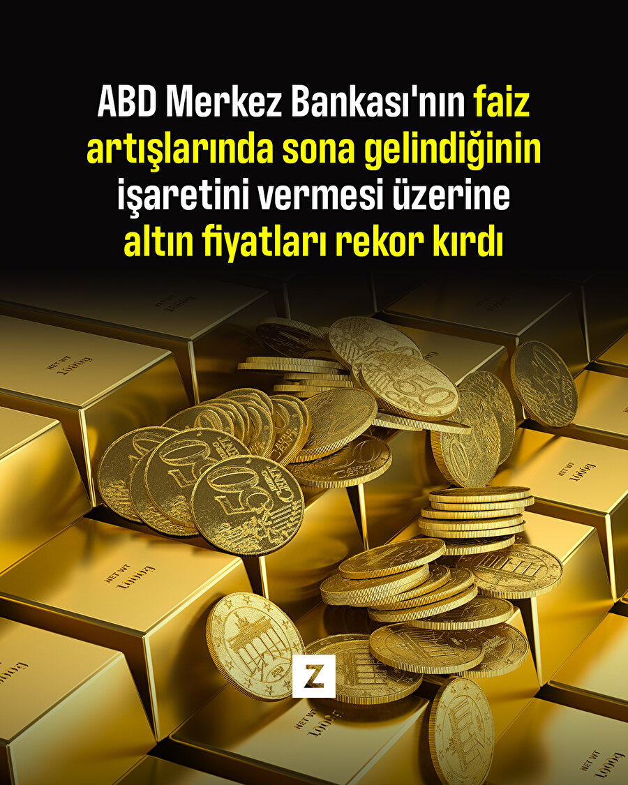 Altın fiyatları rekor kırdı