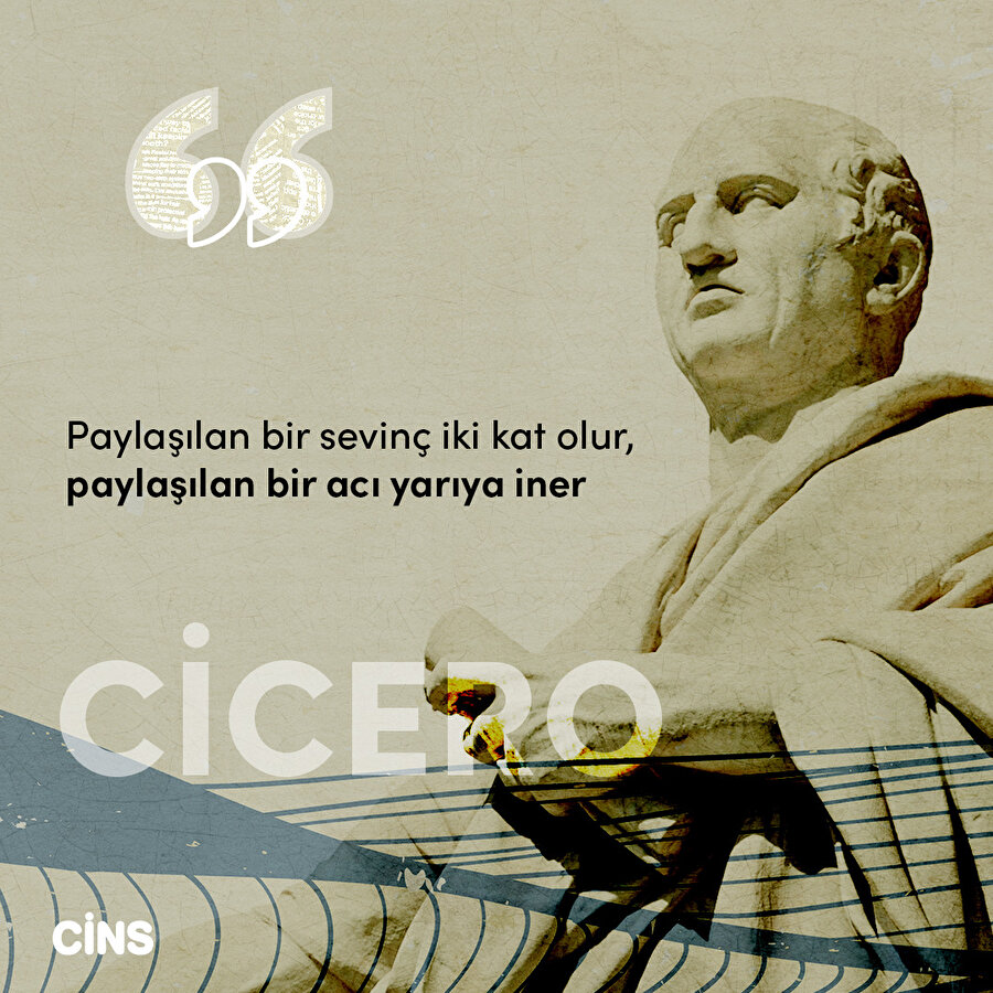 Cicero'dan paylaşmak üzerine 