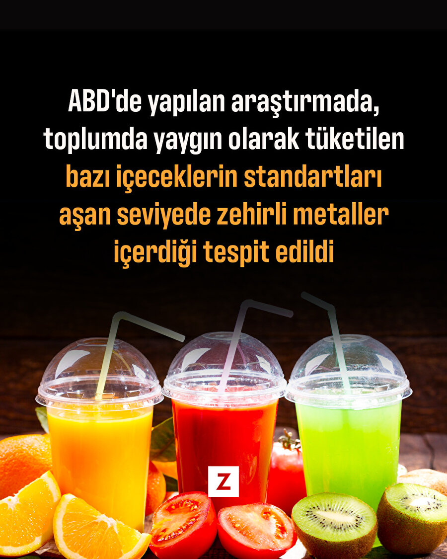 ABD'de içeceklerde zehirli metal tespit edildi