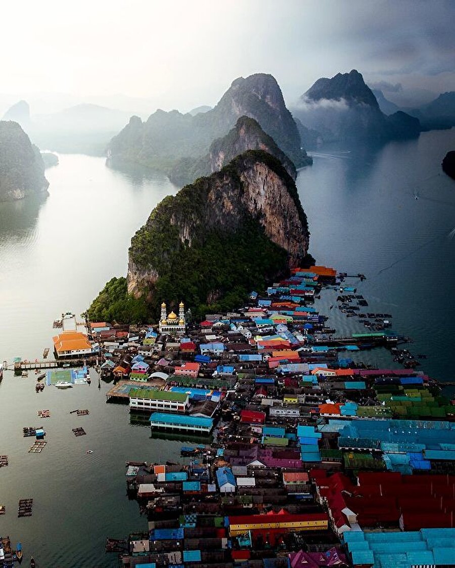  Yüzen balıkçı köyü: Koh Panyee 🎣 