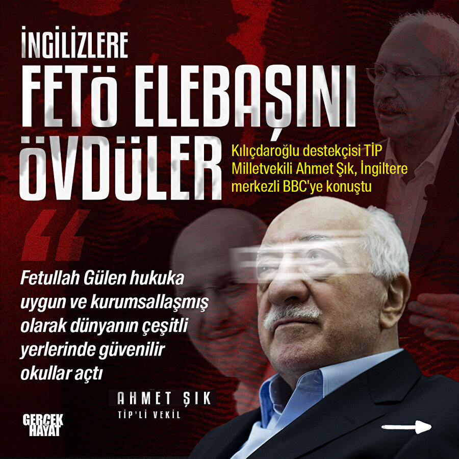 TİP'li Ahmet Şık, BBC'de FETÖ'yü övdü