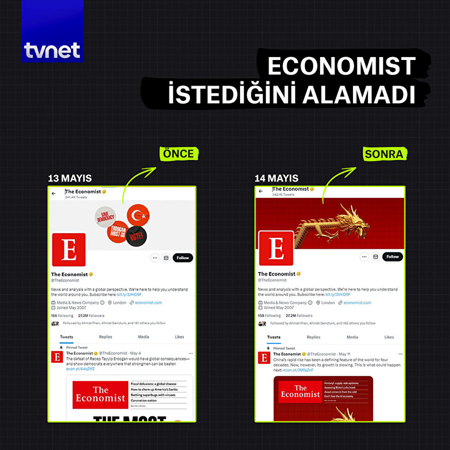 The Economist istediğini alamadı