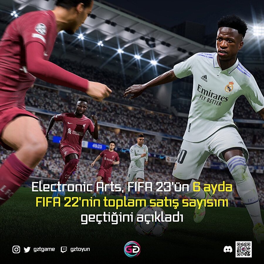 Fifa 23 rekor kırmaya devam ediyor