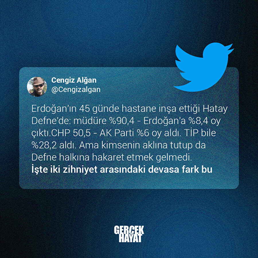 İki zihniyet arasındaki fark bu