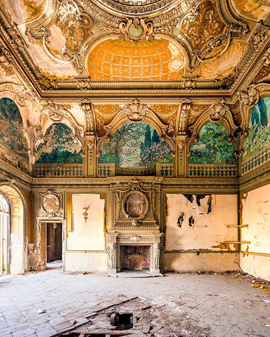 Terk edilmiş yapılardan etkileyici kareler! 