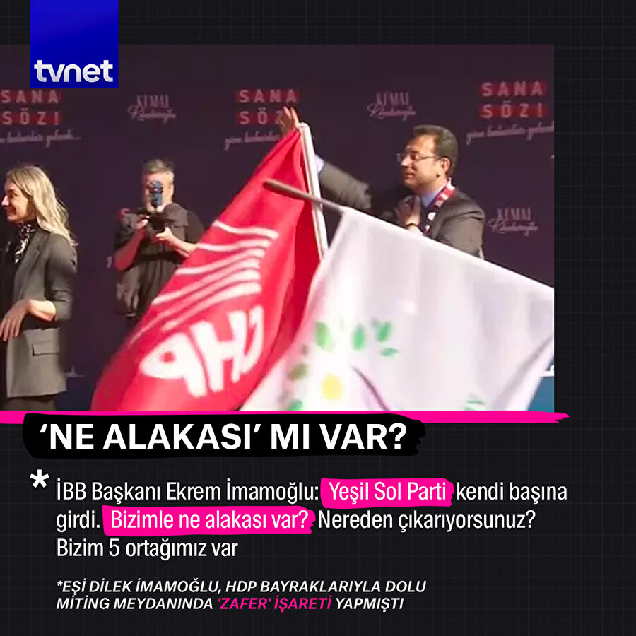  İmamoğlu’ndan 'Yeşil Sol' açıklaması