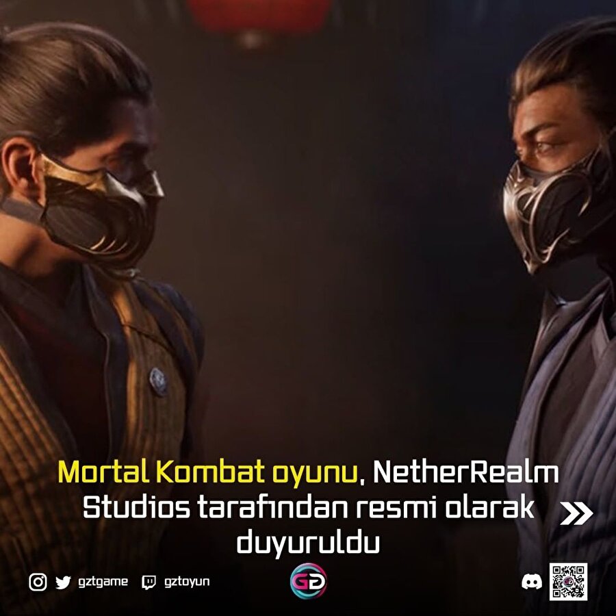 Mortal Kombat oyunu, NetherRealm Studios tarafından resmi olarak duyuruldu