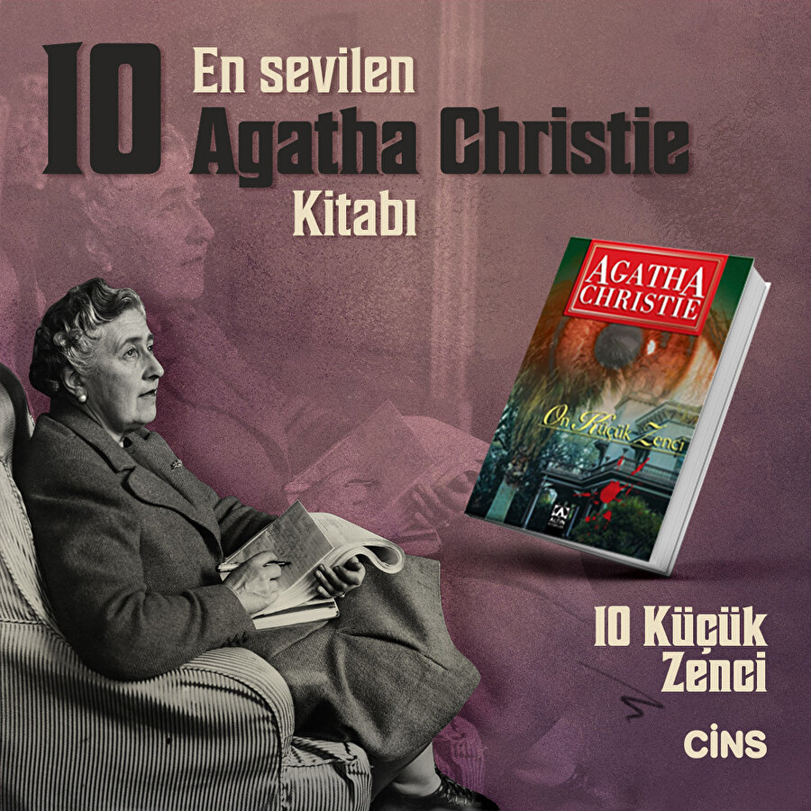 En sevilen 10 Agatha Christie kitabı