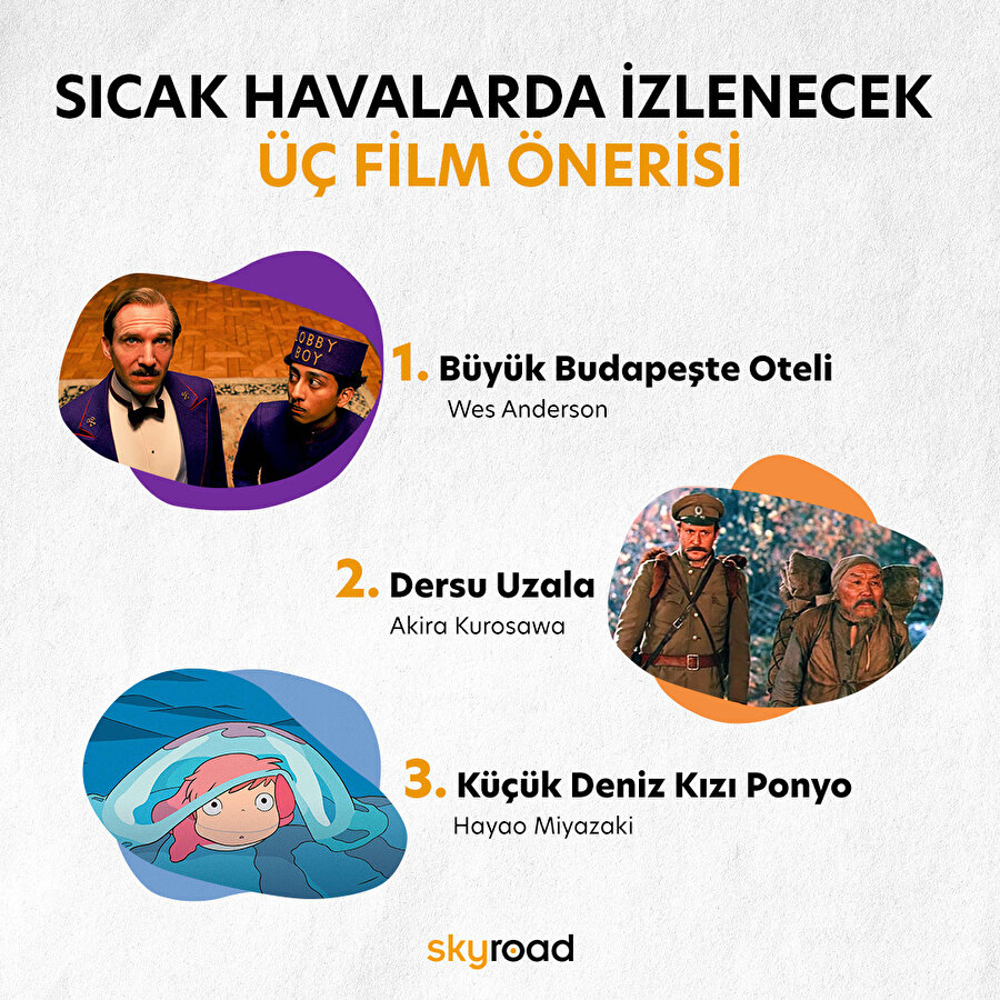 Hafta sonu için üç film önerisi 📽🎬