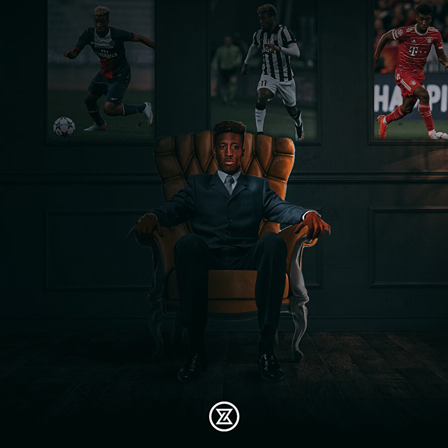 Kingsley Coman, profesyonel kariyerine başladığından beri her sezon şampiyon oldu