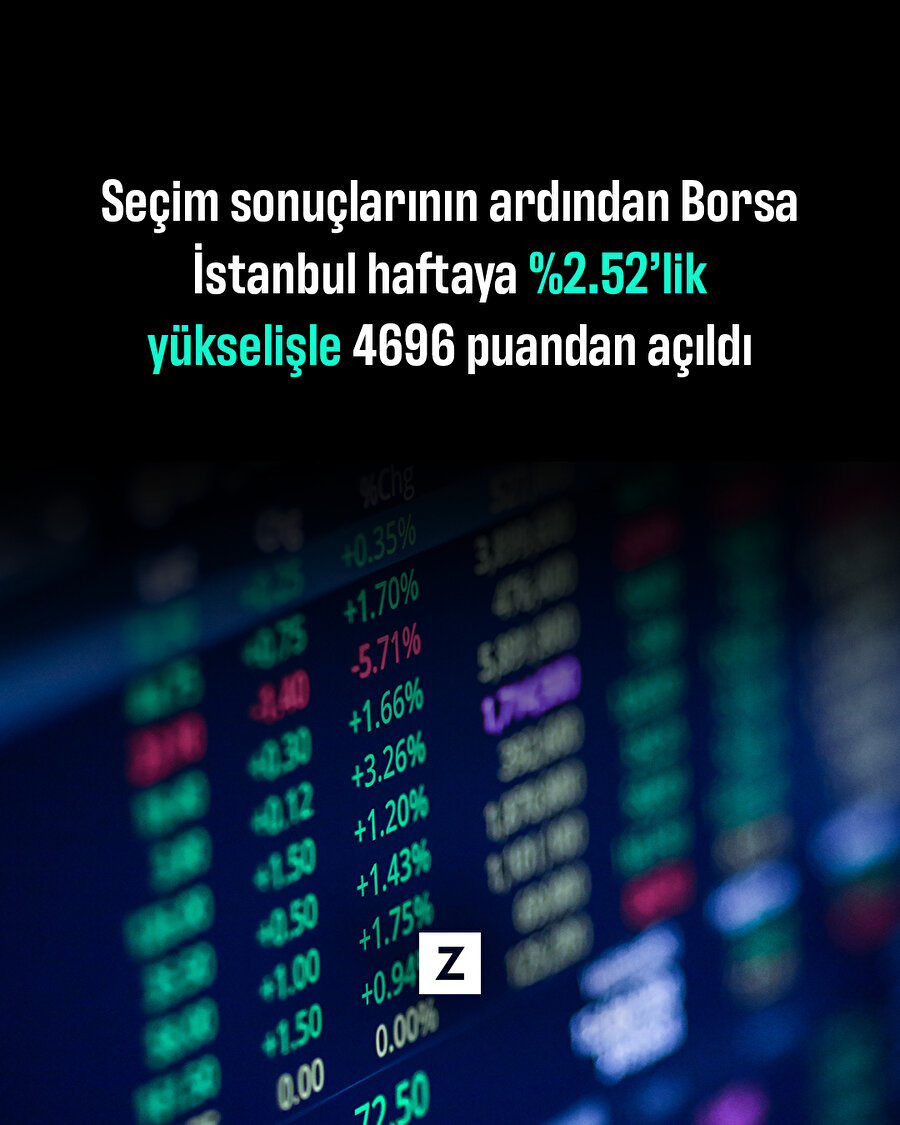 Borsa güne yükselişle başladı