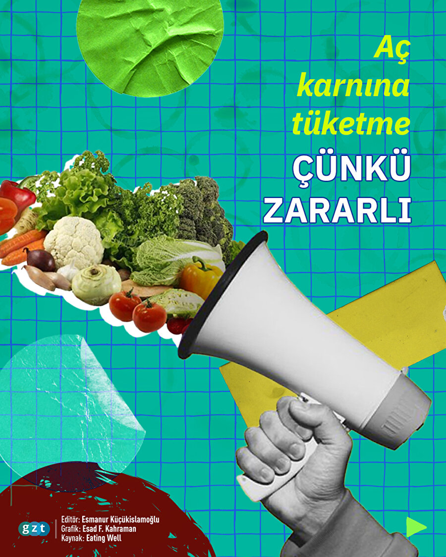 Aç karnına bunları tüketme ❌