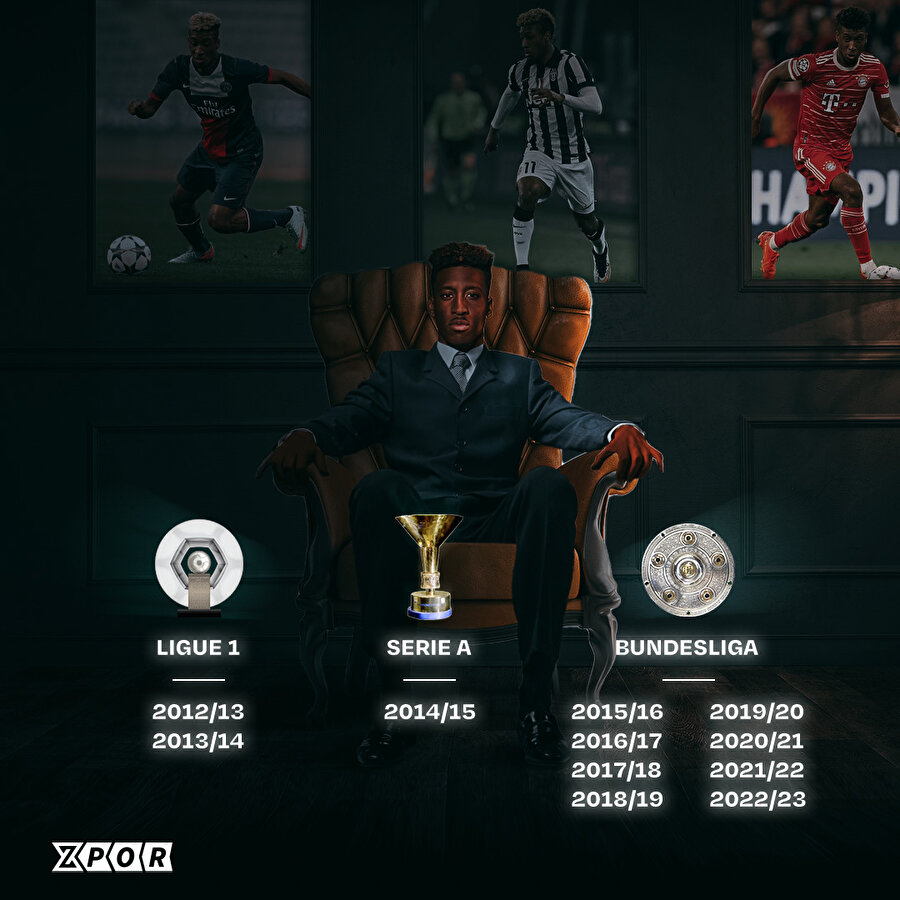 Kupa adamı Kingsley Coman