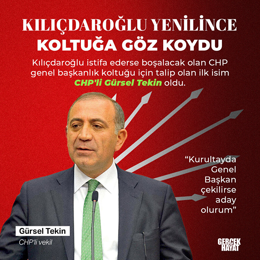 Kılıçdaroğlu'nun koltuğuna kim oturacak?