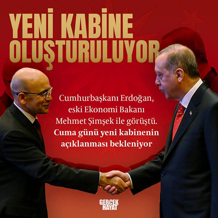 Eroğan, Mehmet Şimşek ile görüştü