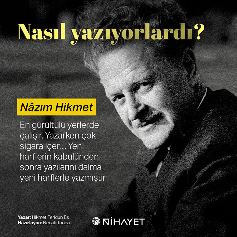 Nasıl yazıyorlardı?