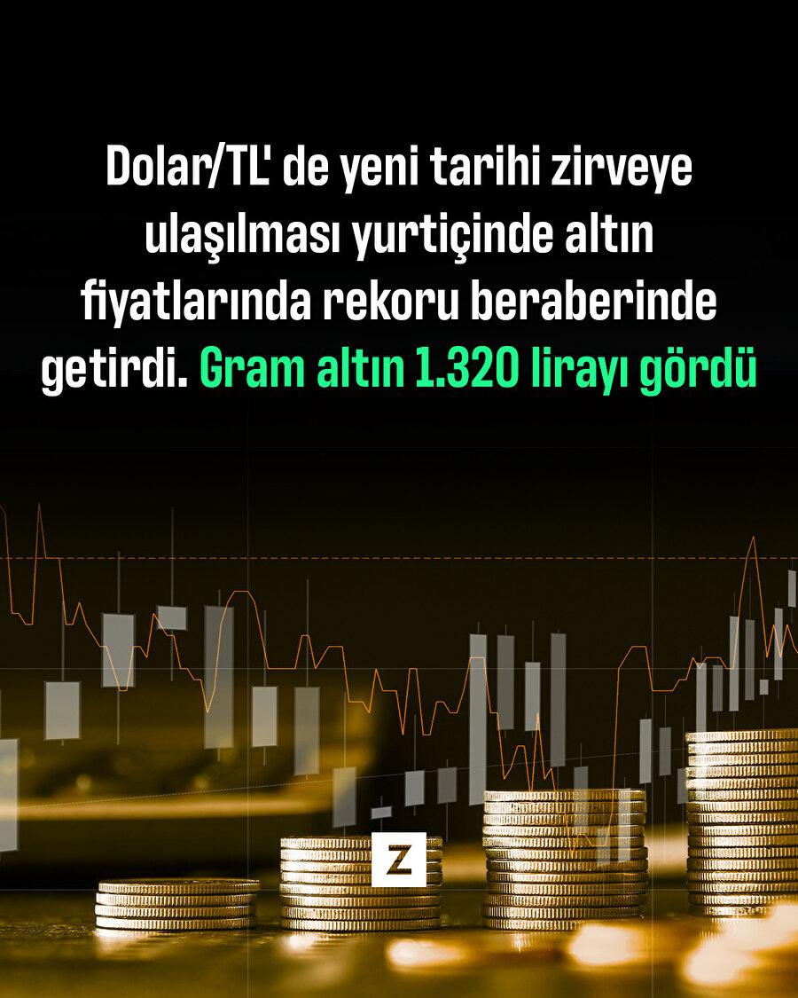 Gram altında yeni rekor
