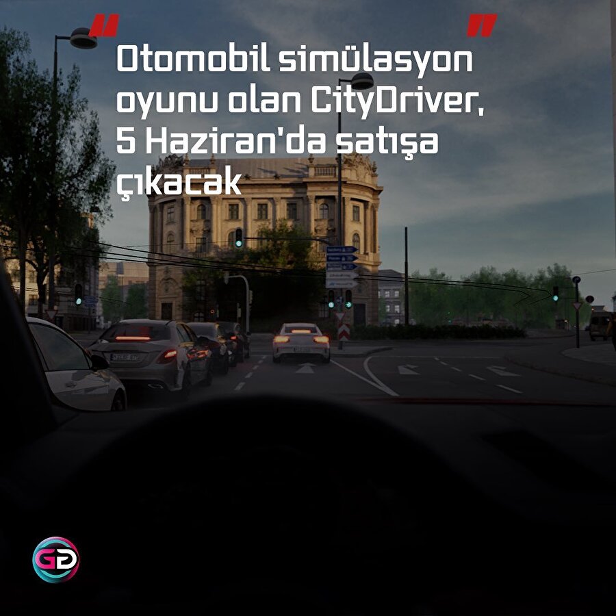 Otomobil simülasyon oyunu olan CityDriver, 5 Haziran'da çıkacak