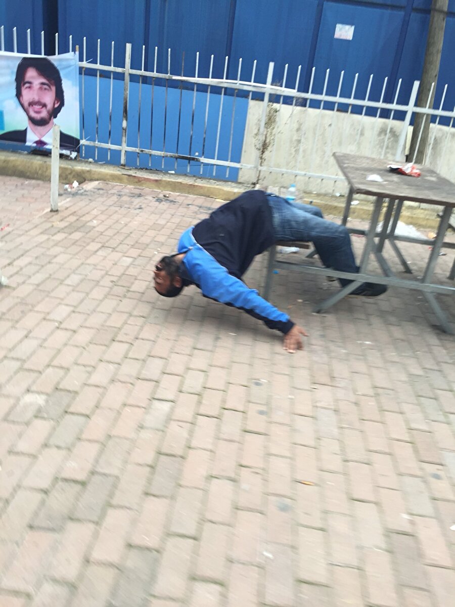 Pazar kahvaltısına böyle kalktık