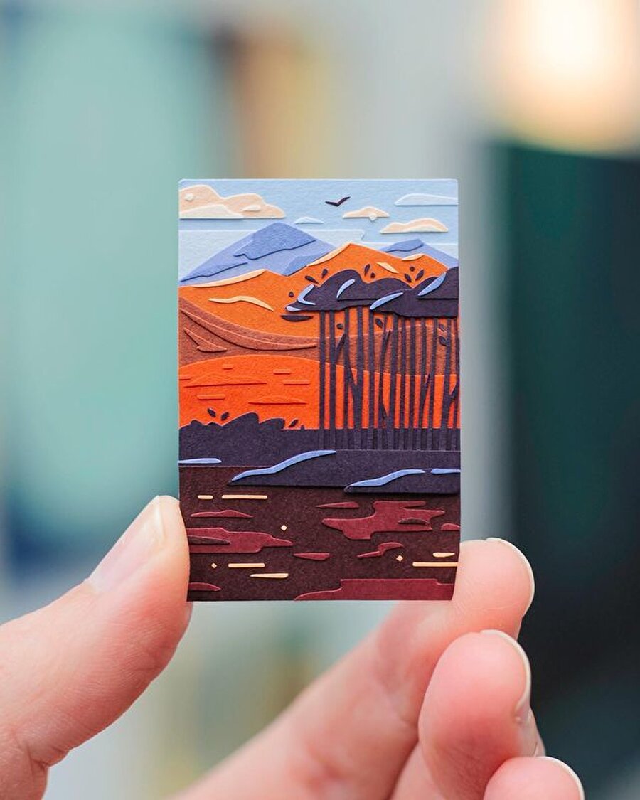 Minyatür karakterler, minyatür manzaralar 🌇