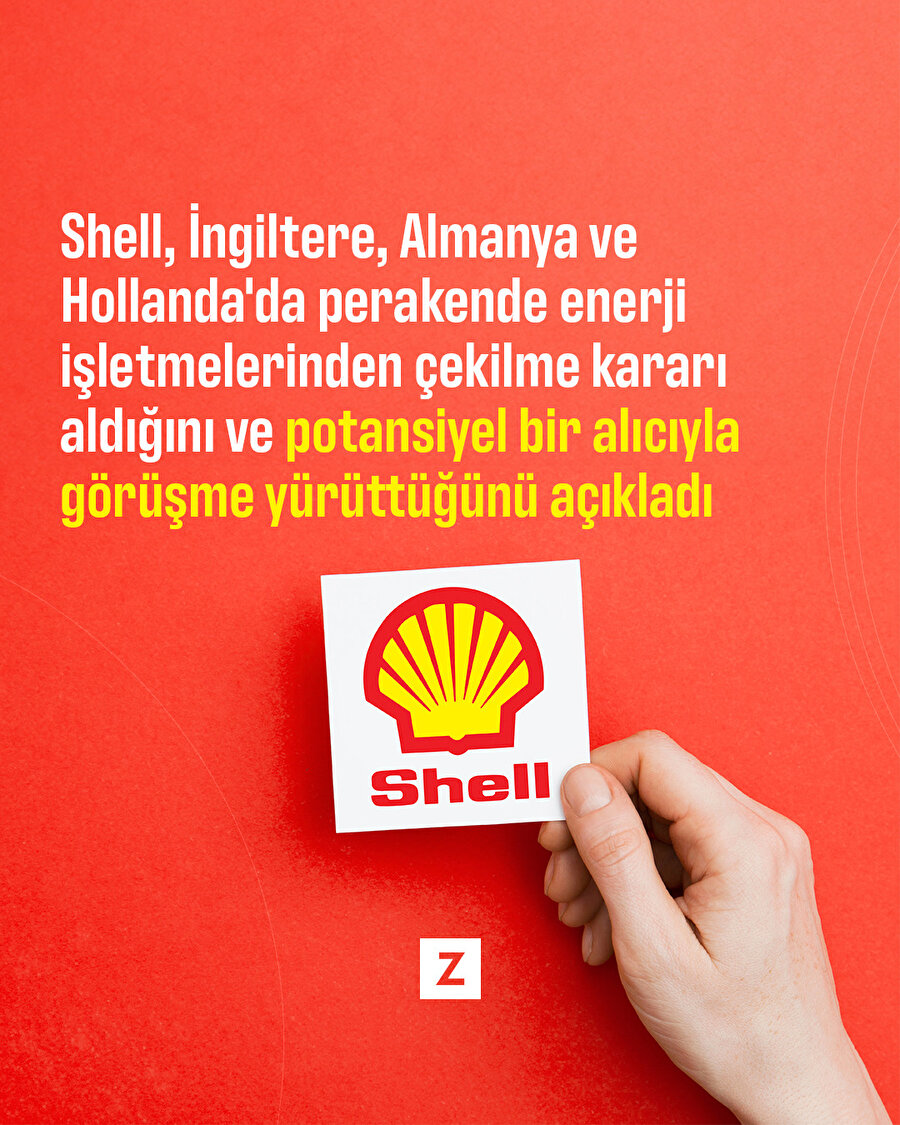 Shell, İngiltere, Almanya ve Hollanda'da enerji ticaretinden çıkıyor