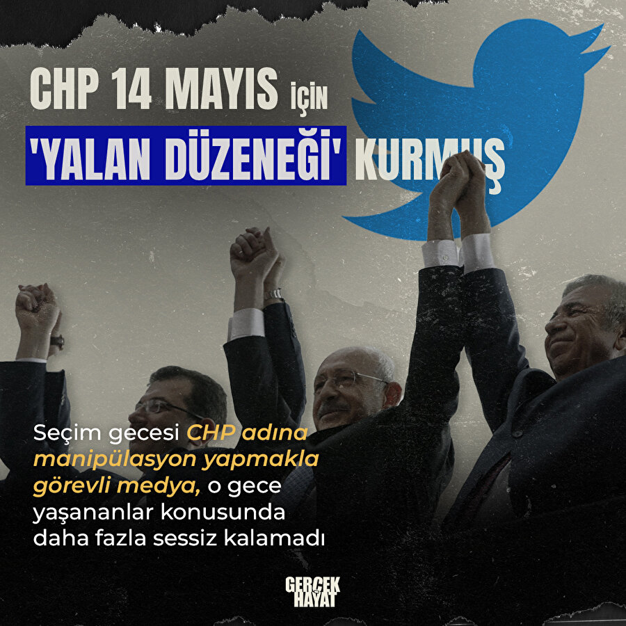 CHP, yalanı adeta sanata çevirdi
