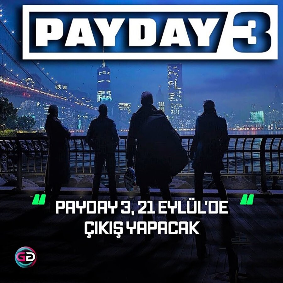 Payday 3, 21 Eylül'de çıkış yapacak
