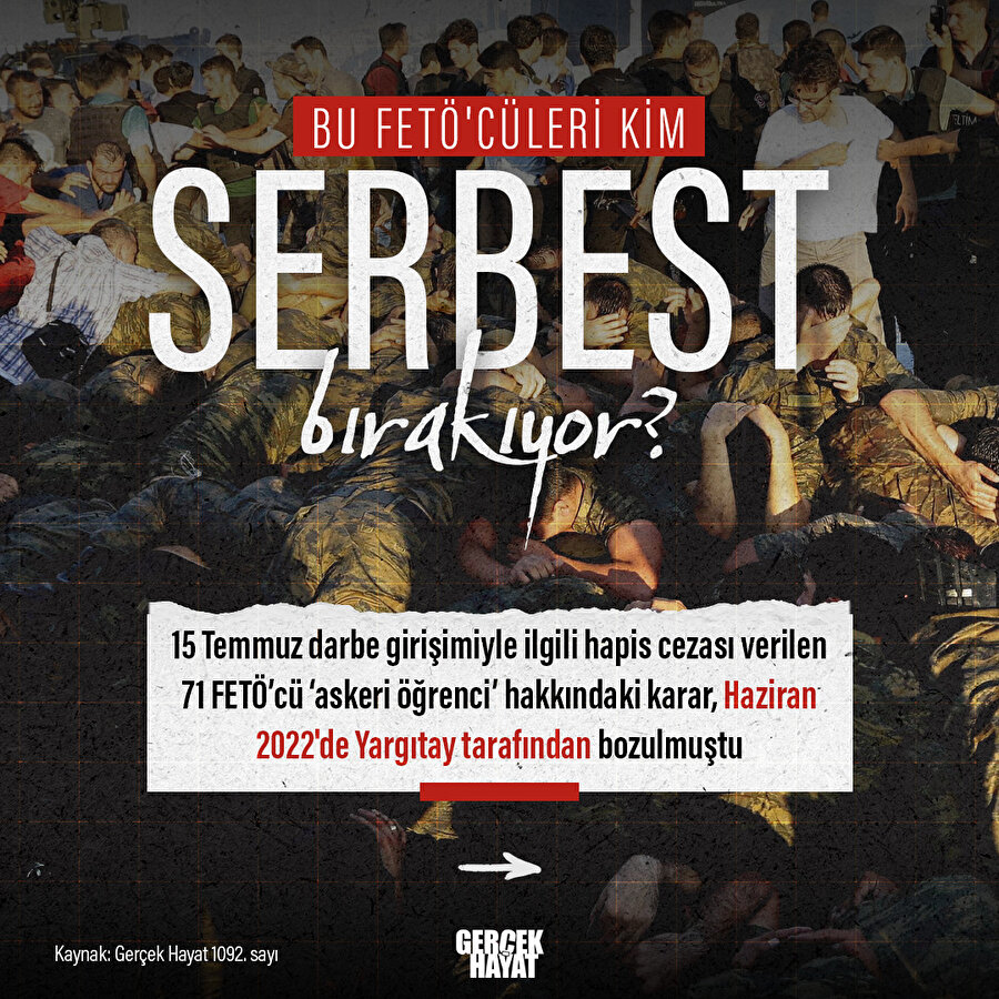 FETÖ'cüleri kim tahliye etti?