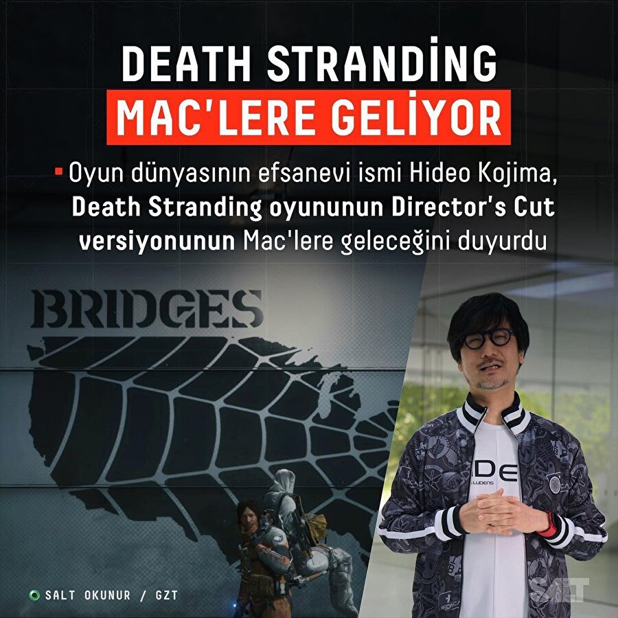 Death Stranding Mac'lere geliyor
