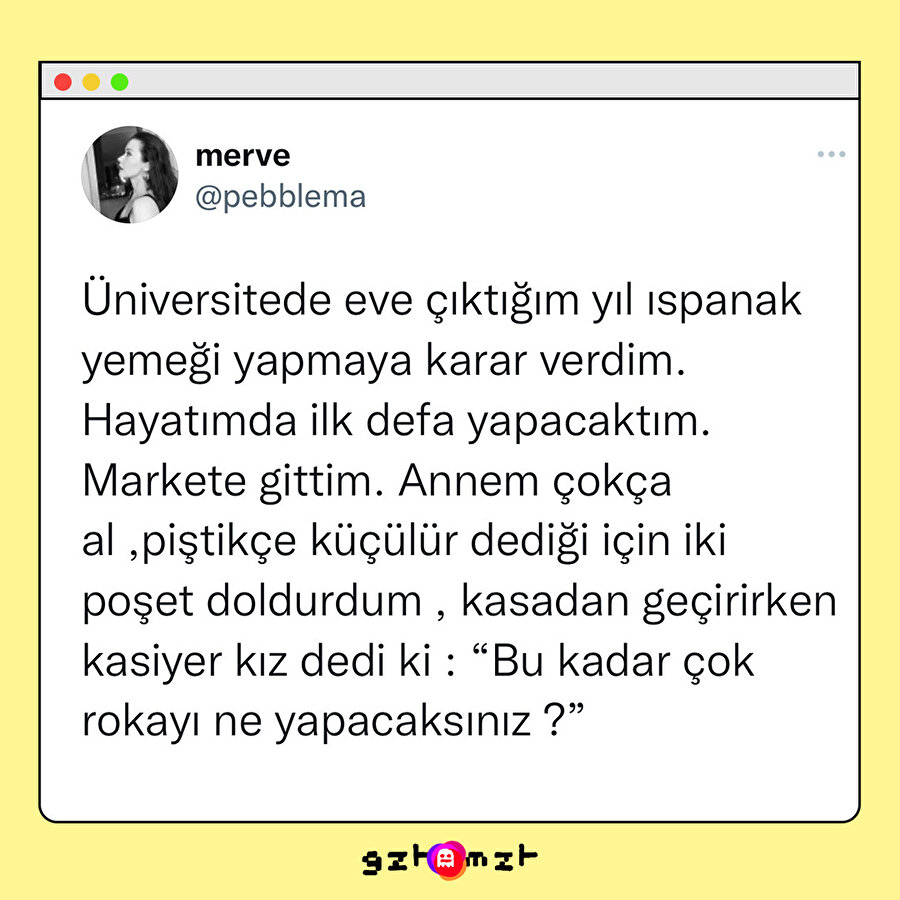 Yeşillikleri Google Görseller’de aratmadan ayırt edebilen uzaylıdır