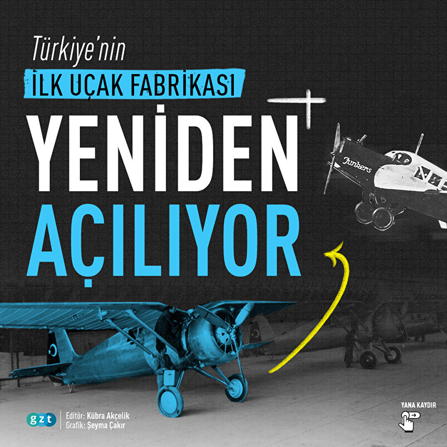 Türkiye'nin ilk uçak fabrikası yeniden açılıyor