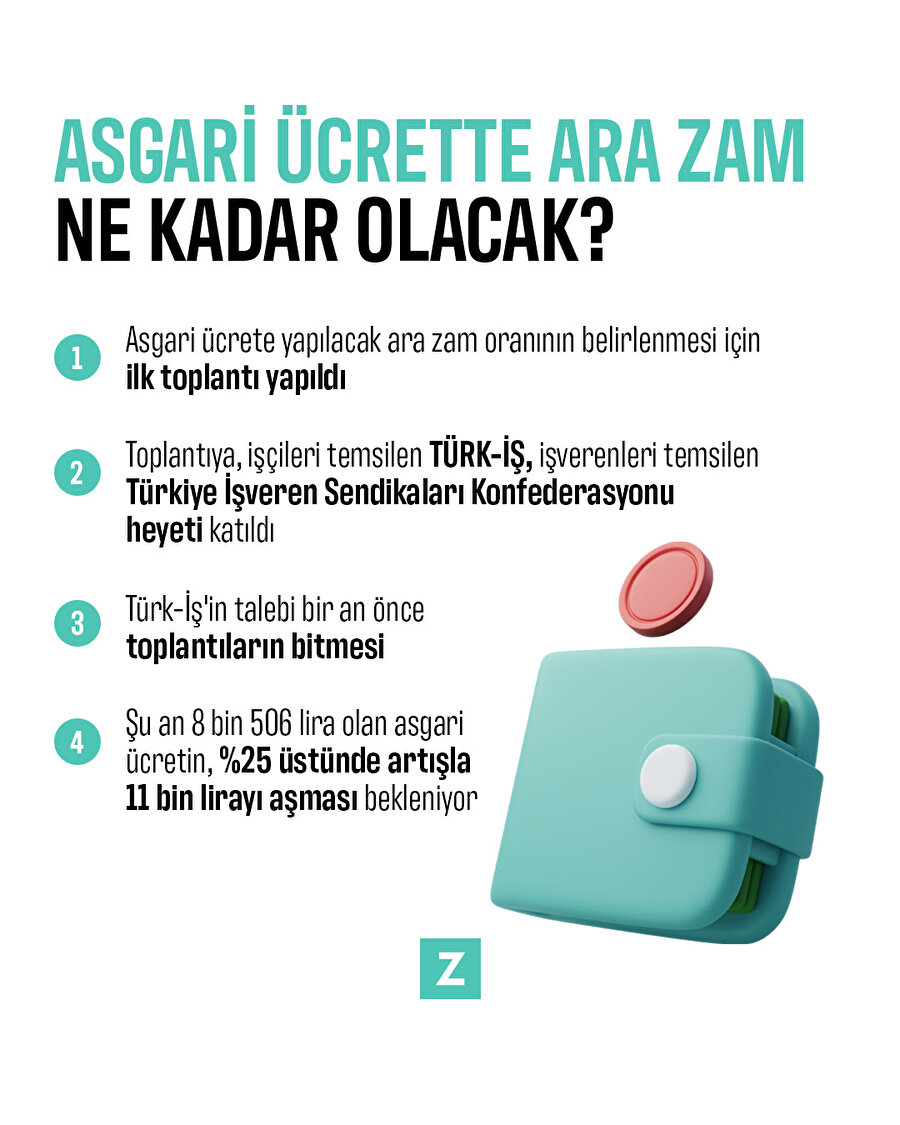 Asgari ücrette ara zam ne kadar olacak?