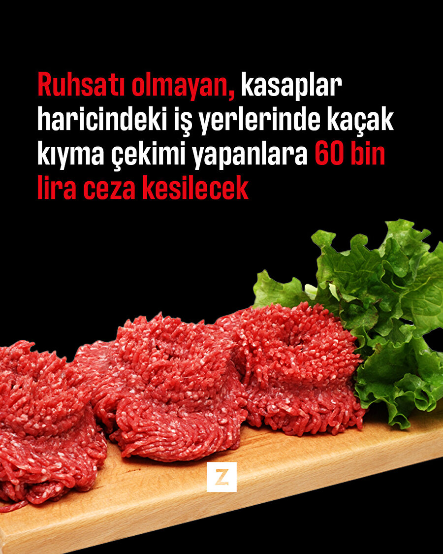 Kaçak kıyma çekimi yapanlara 60 bin lira ceza kesilecek