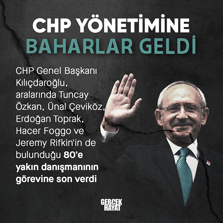 Kılıçdaroğlu, danışmanlarının görevine son verdi