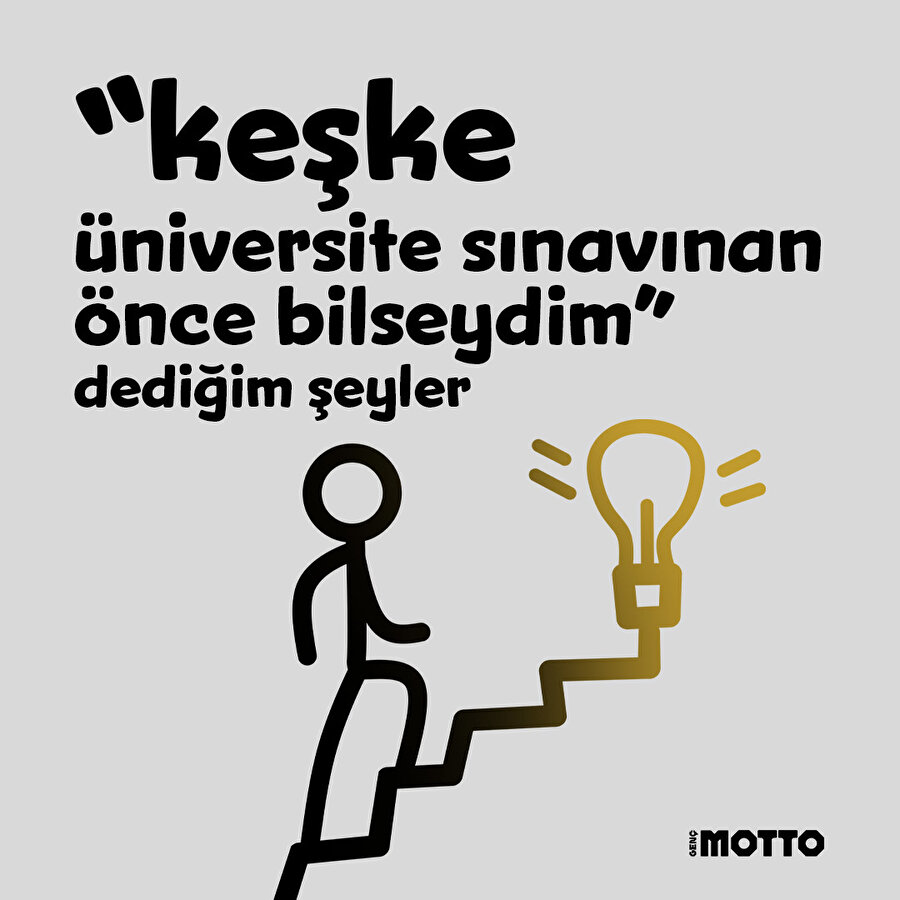 YKS'ye gireceklere diyeceklerimiz var 