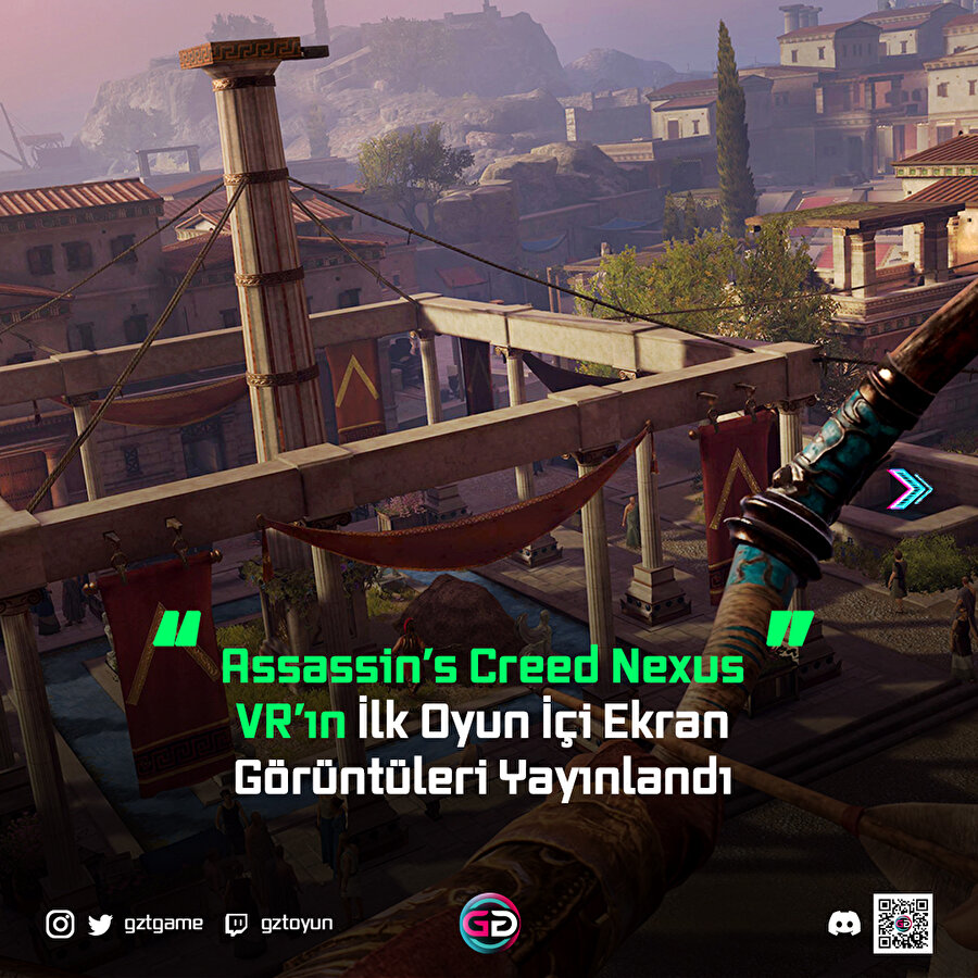 Assassin’s Creed Nexus VR’ın İlk Oyun İçi Ekran Görüntüleri Yayınlandı