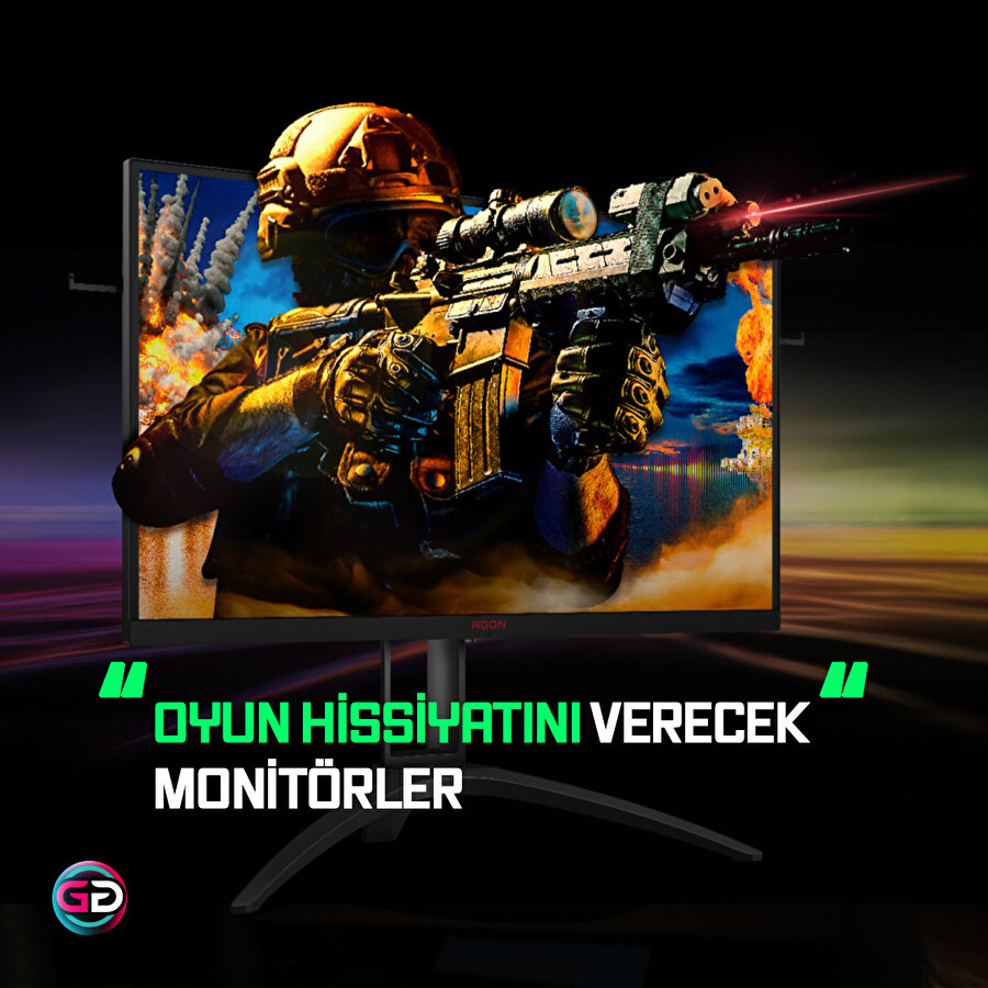 Çok Daha İyi Bir Oyun Deneyimi Yaşamanı Sağlayacak Monitörler