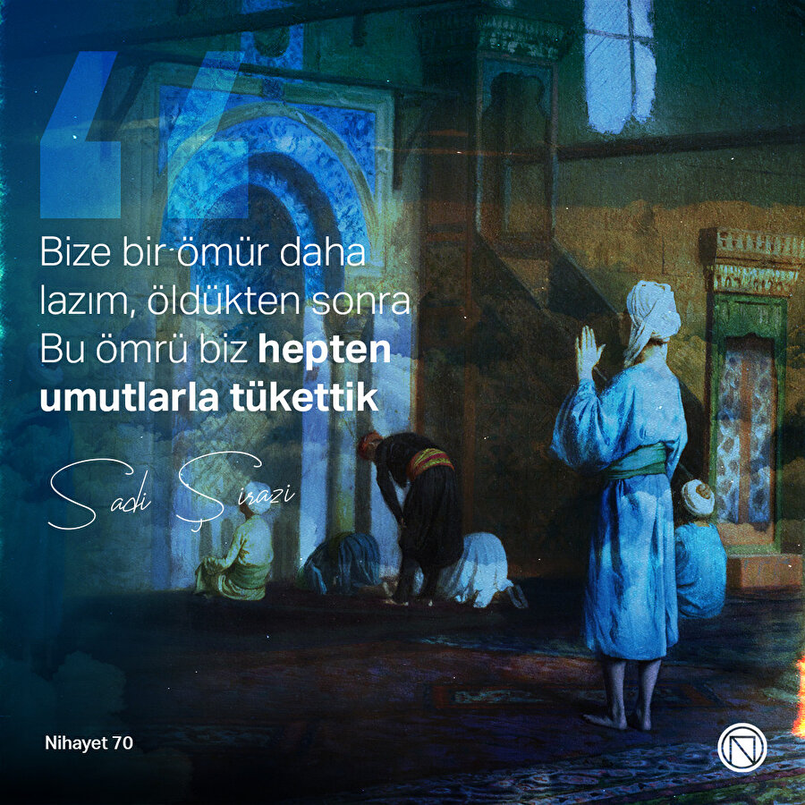 Umutla tükenen ömür