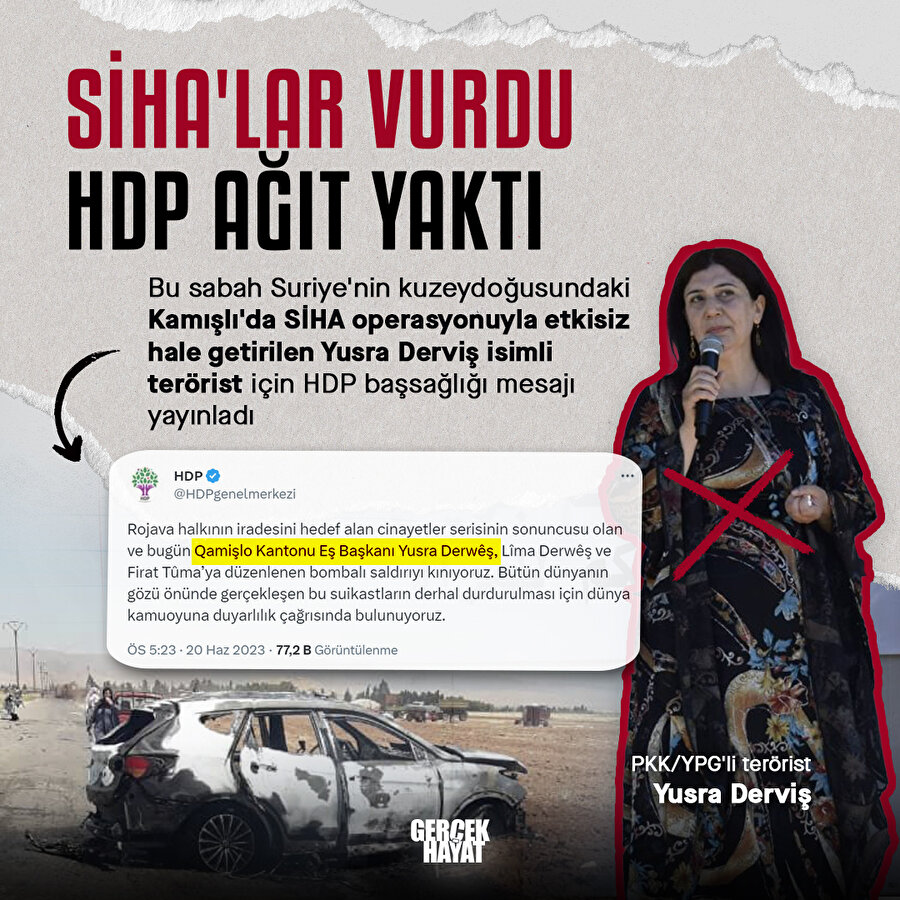 HDP teröriste başsağlığı diledi