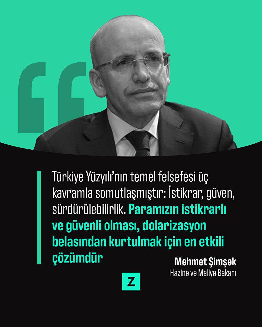 Bakan Şimşek: Türkiye Yüzyılı'nın temel felsefesi üç kavramla somutlaşmıştır