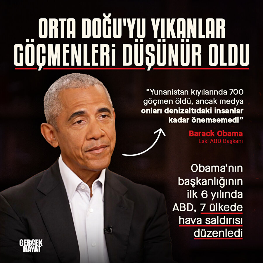 Katil Obama şimdi de hümanizmcilik oynuyor