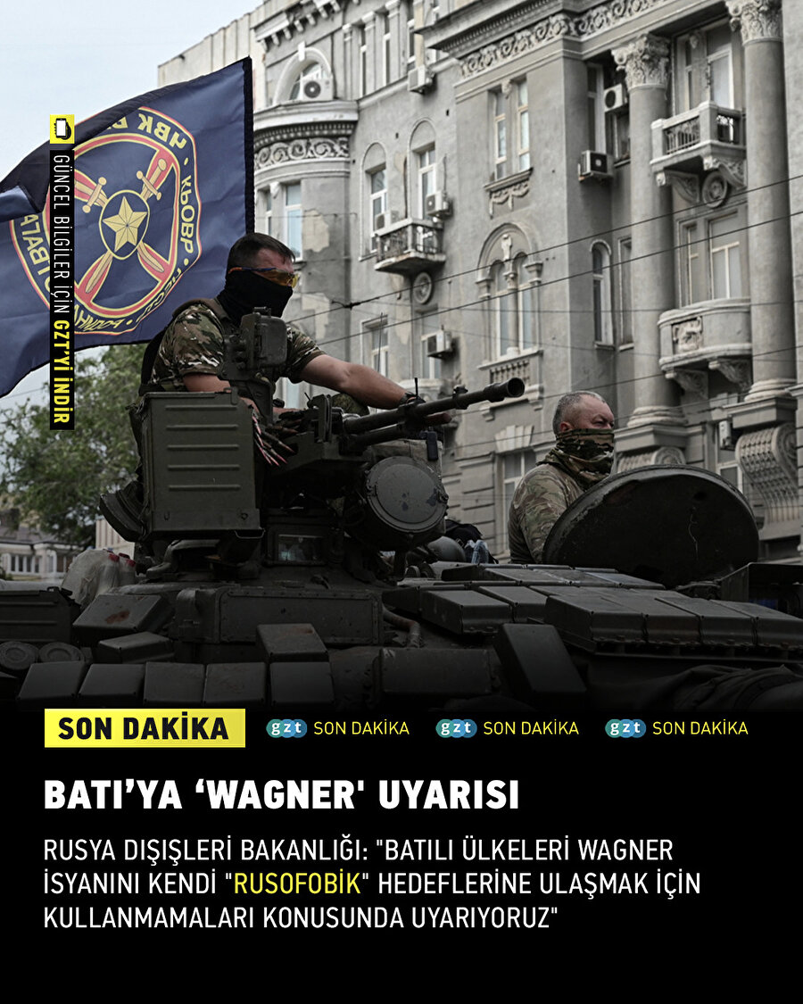 Batı'ya 'Wagner' uyarı