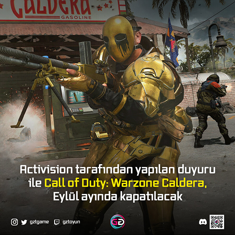 Activision tarafından yapılan duyuru ile Call of Duty: Warzone Caldera, Eylül ayında kapatılacak