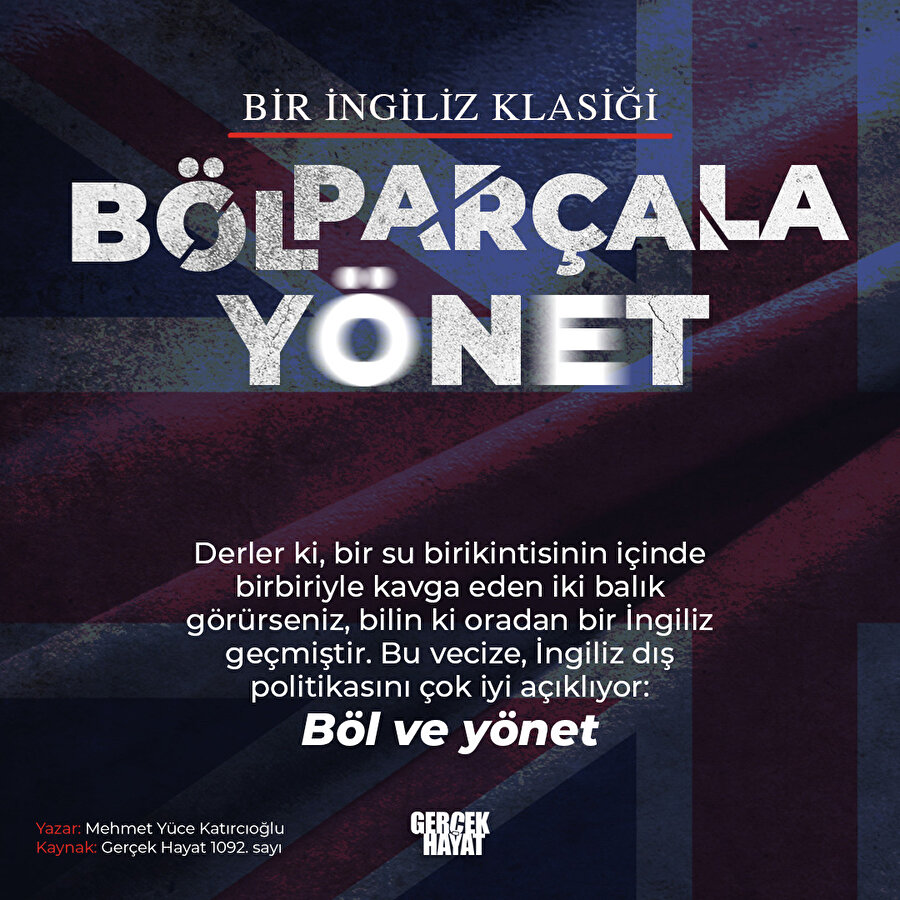 Böl, parçala, yönet!