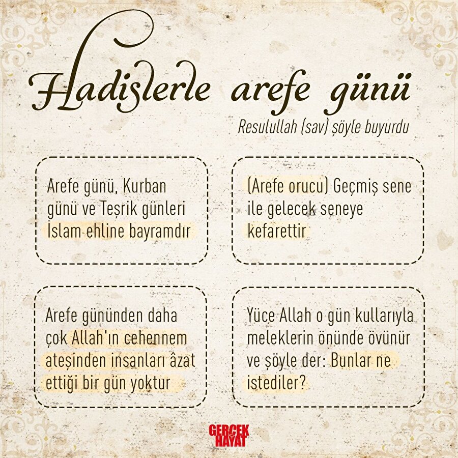 Arefe günü istiğfar günü