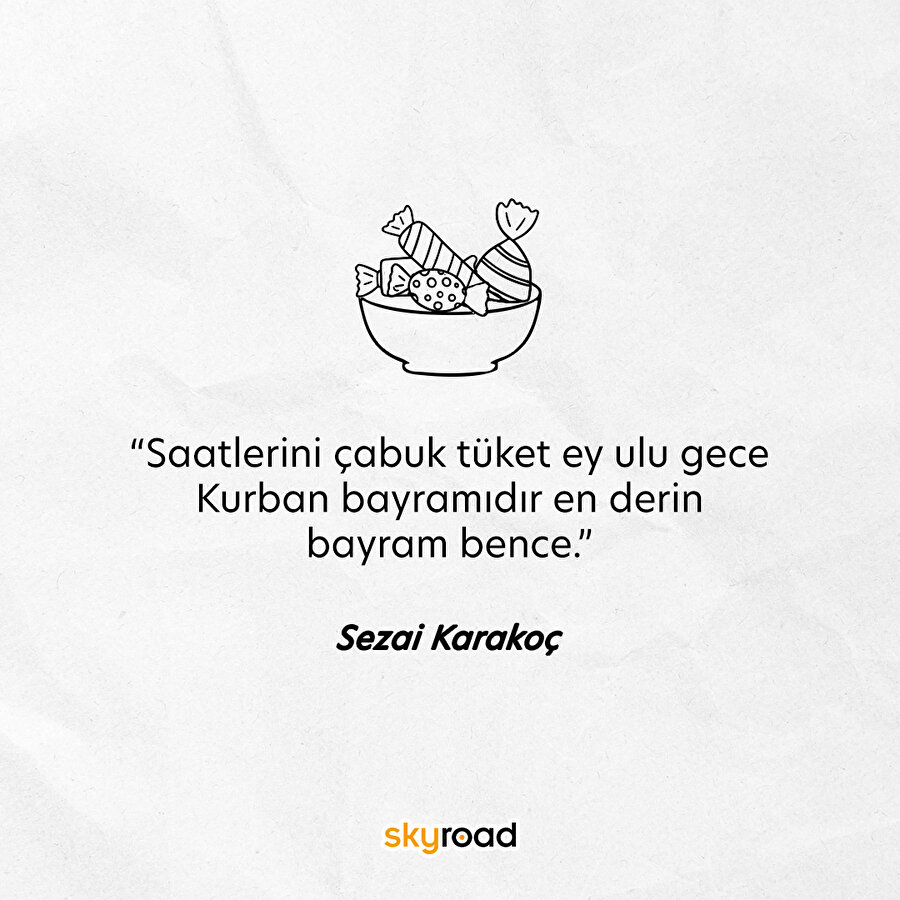 Skysöz: Sezai Karakoç