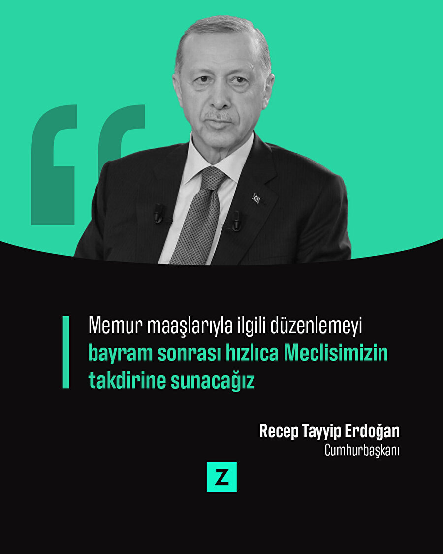 Erdoğan memur maaşı düzenlemesiyle ilgili takvim verdi