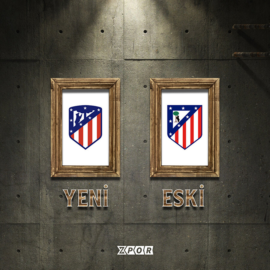 Atletico Madrid, eski logosuna dönüyor